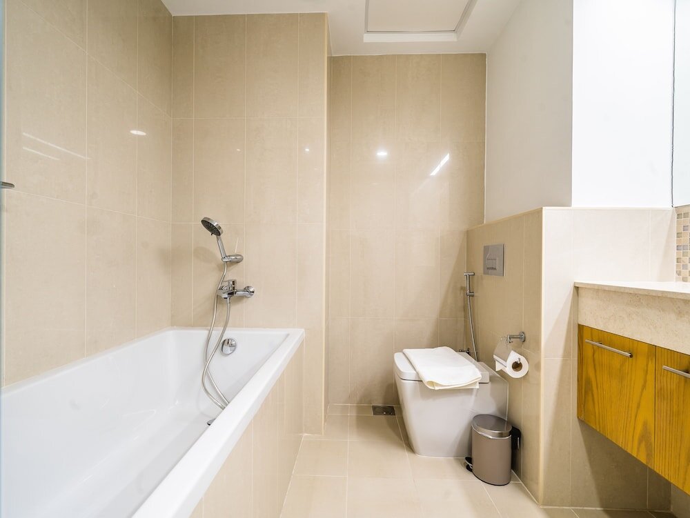Дубай: Glamorous Apt With Balcony Facing Burj Khalifa