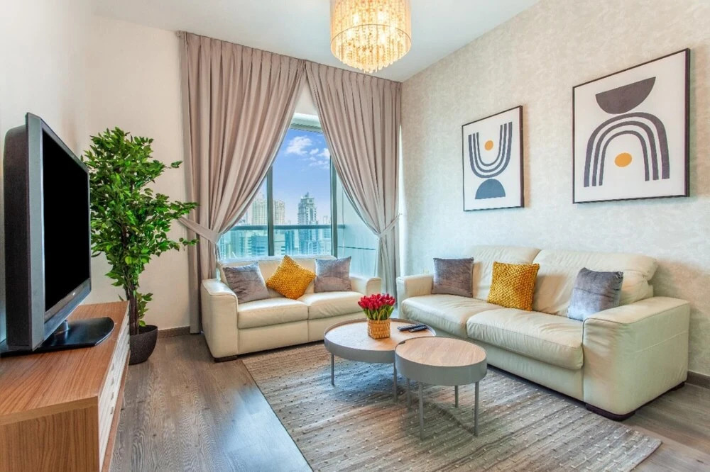 Дубай: JLT Cluster P Modern 1 BR Apt