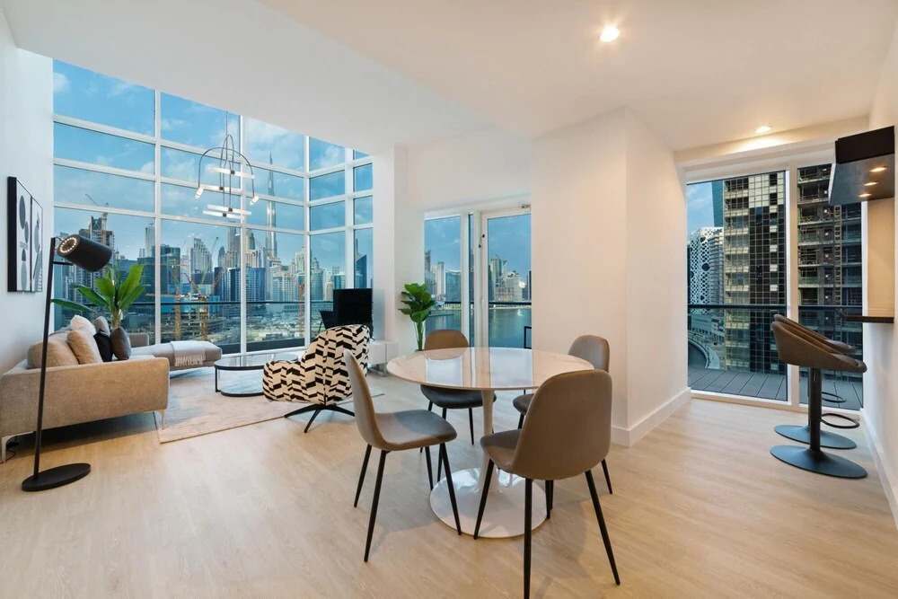 Дубай: Spectacular Duplex Apt w Canal Views