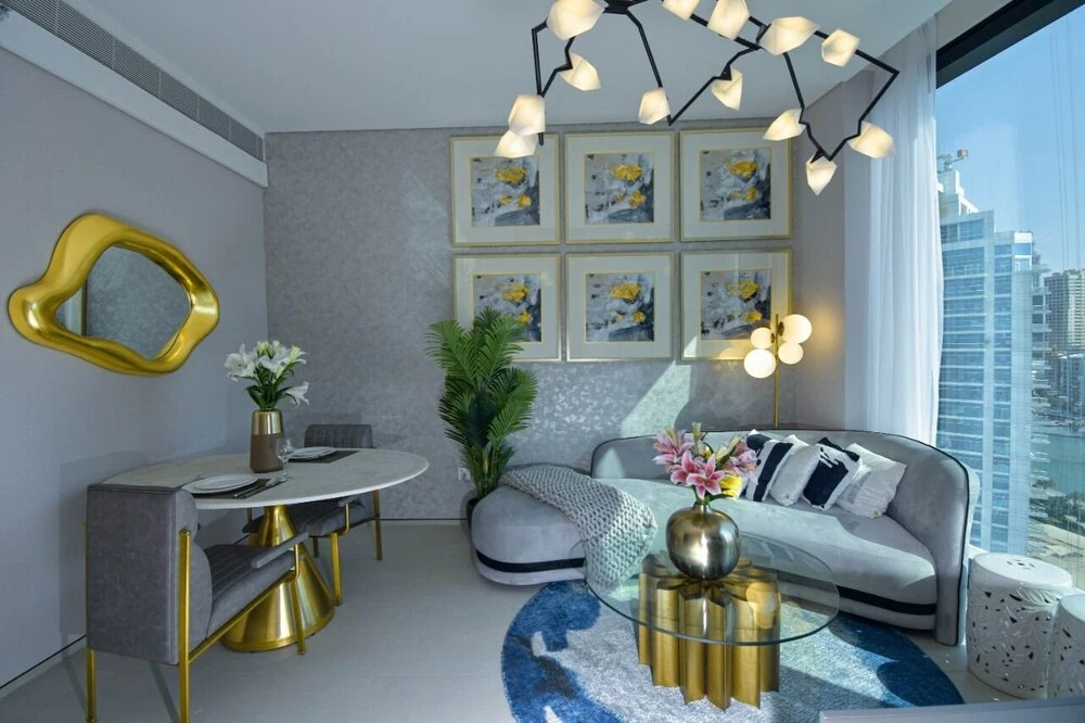 Дубай: Private Beach in a Bnbme Designer Apartment