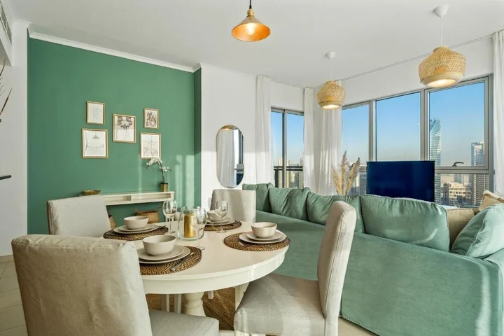 Дубай: Chic and Zen Apartment, Near Burj Khalifa Tower