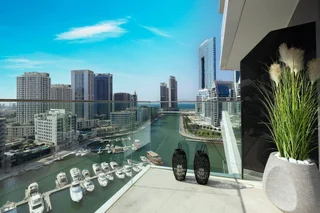 Дубай: Brand New Apt Modern 1br Amazing Marina Views