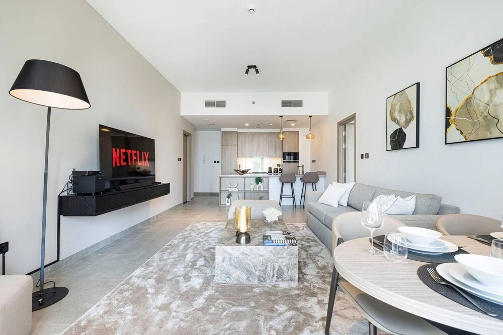 Дубай: Brand New Apt Modern 1br Amazing Marina Views