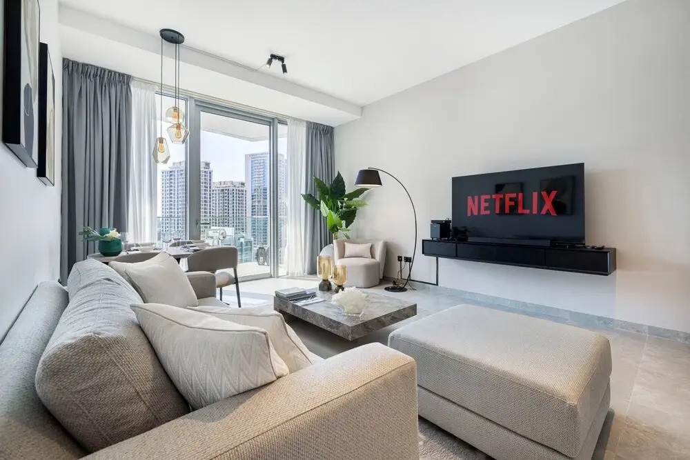 Дубай: Brand New Apt Modern 1br Amazing Marina Views