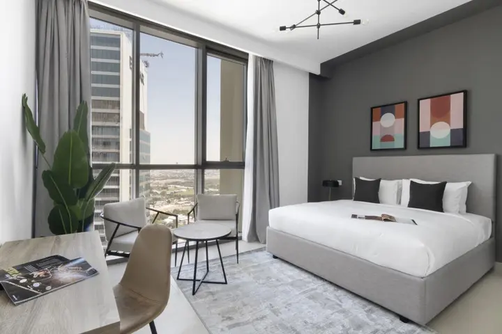Дубай: Апартаменты Silkhaus Spacious 2bdr In Downtown Center With Balcony