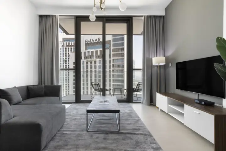 Дубай: Апартаменты Silkhaus Spacious 2bdr In Downtown Center With Balcony