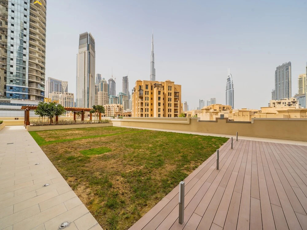 Дубай: Monty Holiday Home - Serene & Modern Apartment With Burj Khalifa View