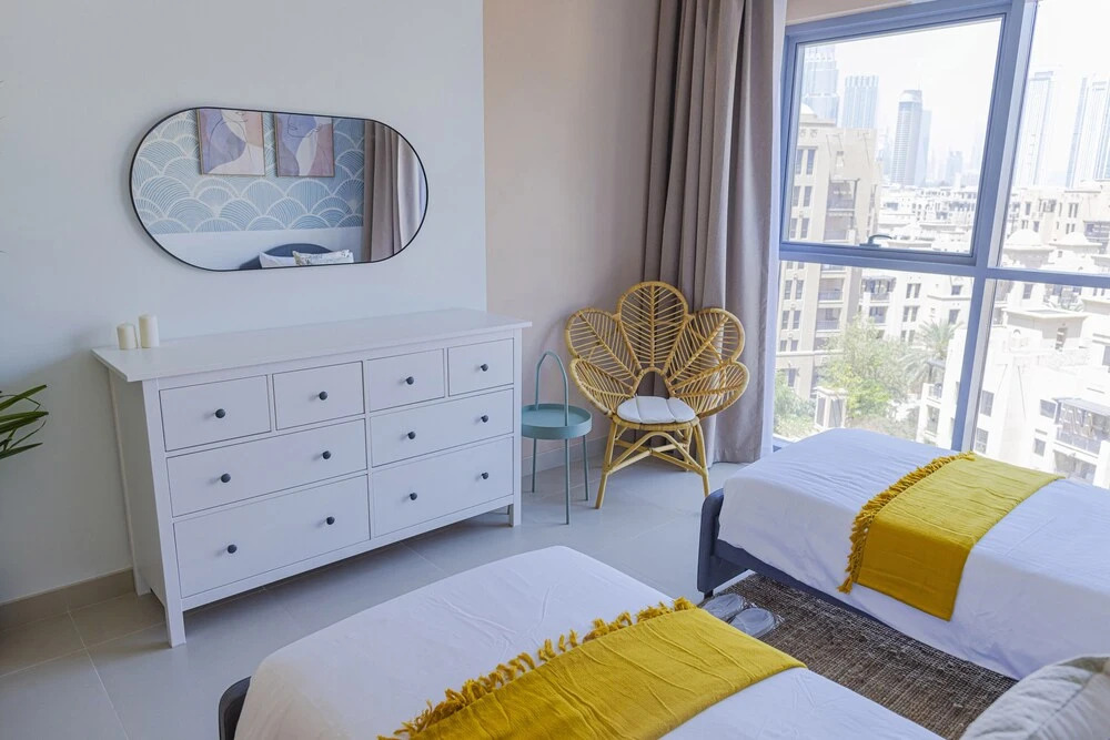 Дубай: Art-inspired apartment amidst Downtown Dubai