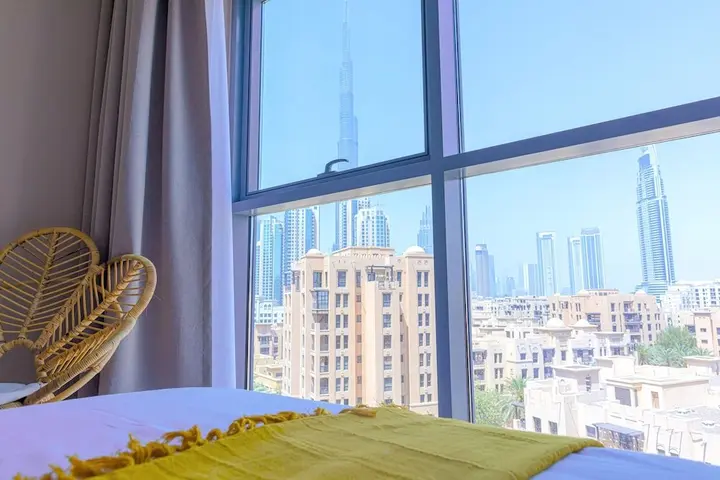 Дубай: Art-inspired apartment amidst Downtown Dubai