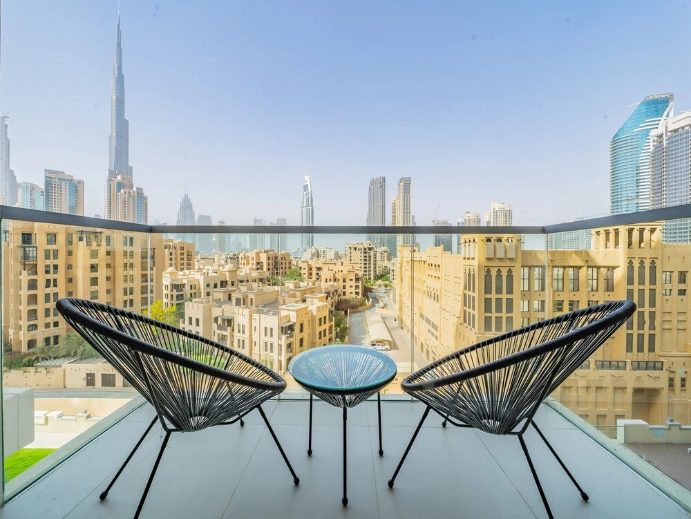 Дубай: Monty - Super Chic Apartment With Views on Burj Khalifa