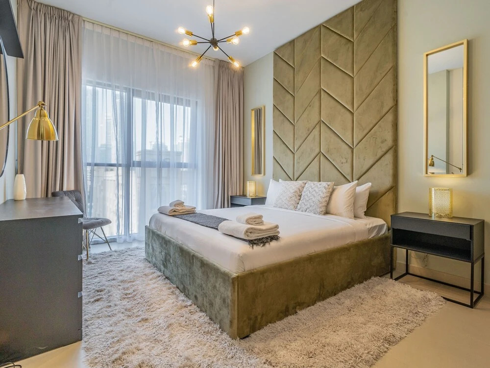 Дубай: Monty - Super Chic Apartment With Views on Burj Khalifa