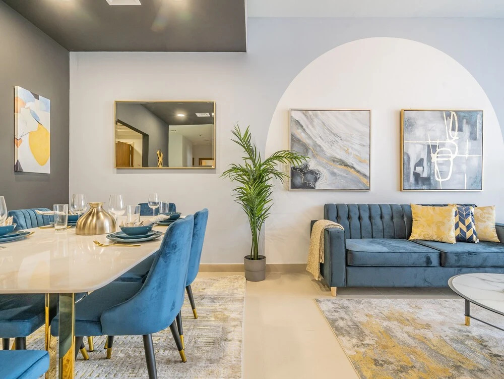 Дубай: Monty - Super Chic Apartment With Views on Burj Khalifa