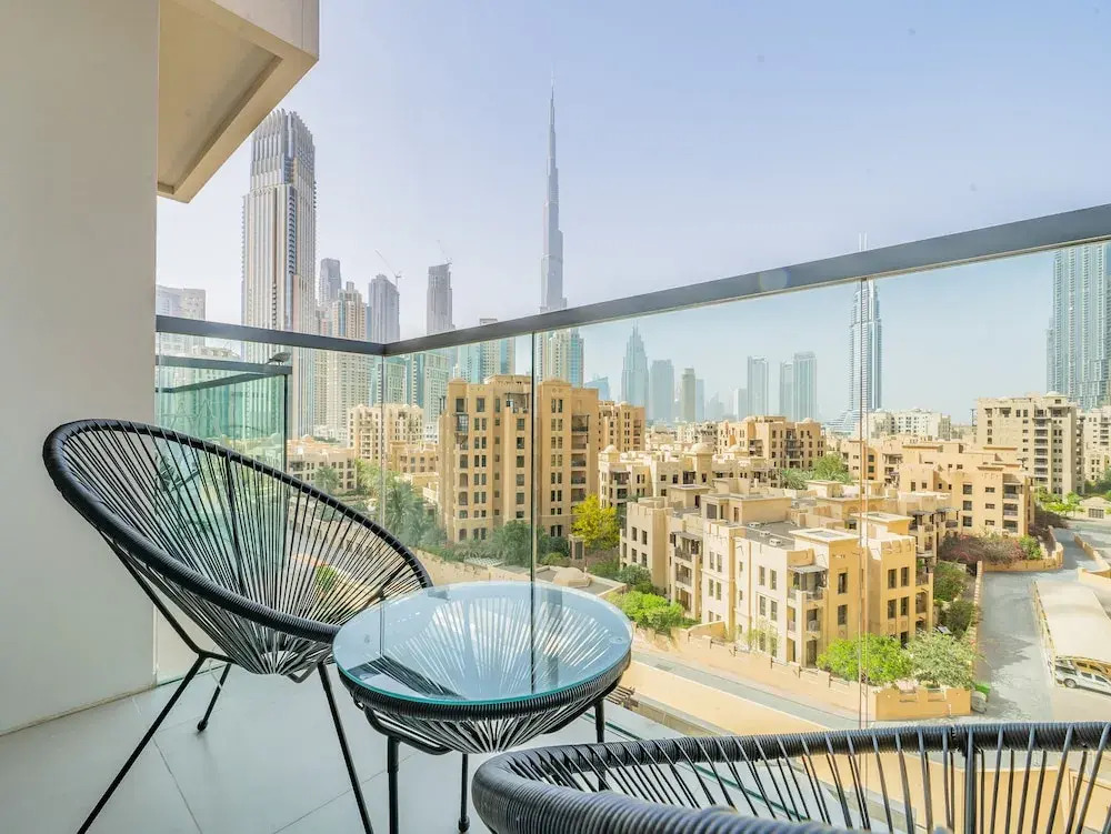 Дубай: Monty - Super Chic Apartment With Views on Burj Khalifa