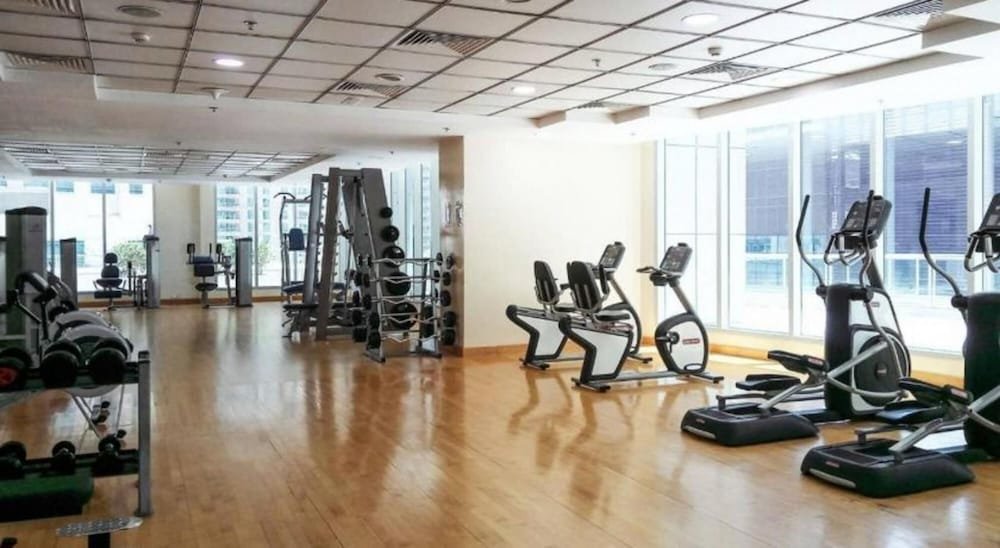 Дубай: High-floor Trendy Apt w Marina Palm Ocean Vws