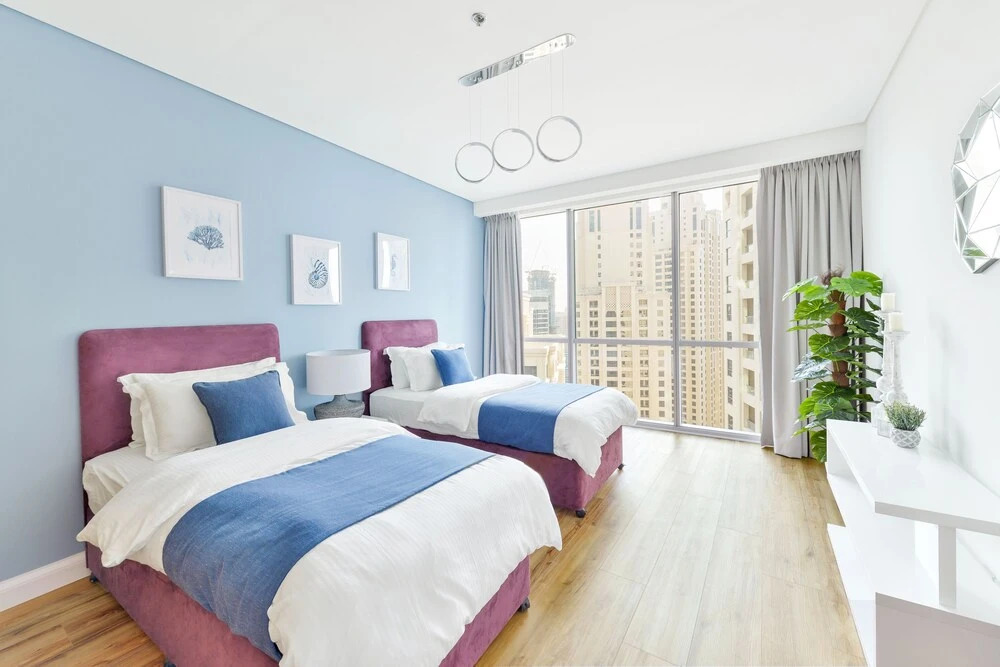 Дубай: Al Fattan - Sea View - Luxury JBR - Free Beach Resorts Access!