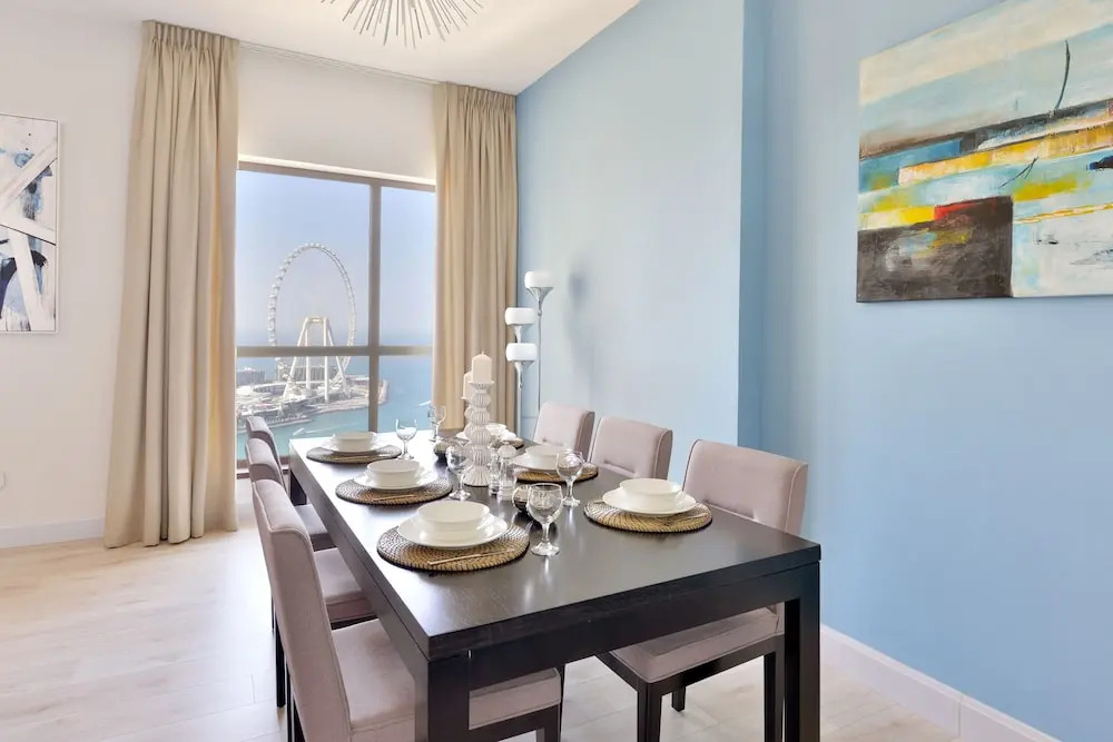 Дубай: Luxury JBR Shams - Full Sea View - Free Beach Resorts Access!
