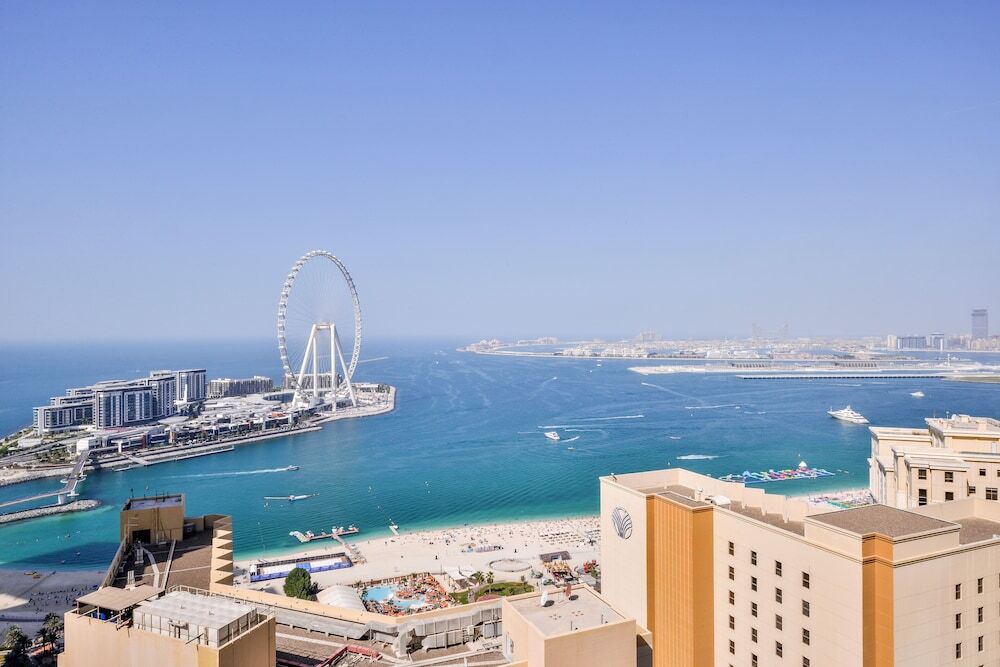 Дубай: Luxury JBR Shams - Full Sea View - Free Beach Resorts Access!