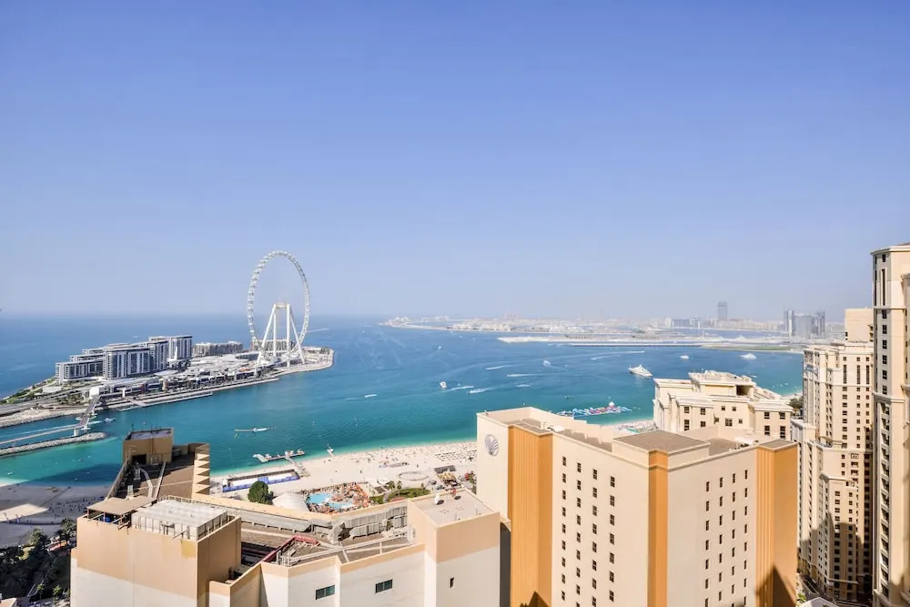 Дубай: Luxury JBR Shams - Full Sea View - Free Beach Resorts Access!