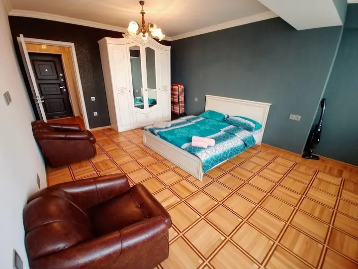 Баку: Deluxe Apartment with Sea and F1 view