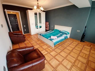 Баку: Deluxe Apartment with Sea and F1 view