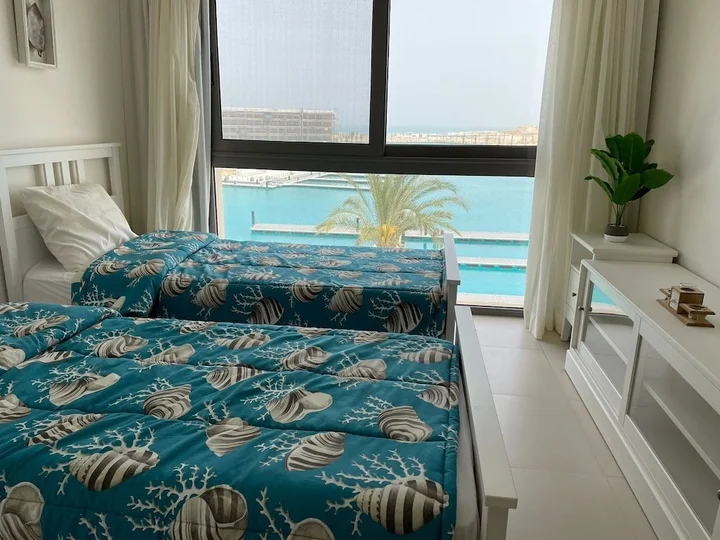 Эль-Аламейн: Marassi 3 bedroom marina sea view 405