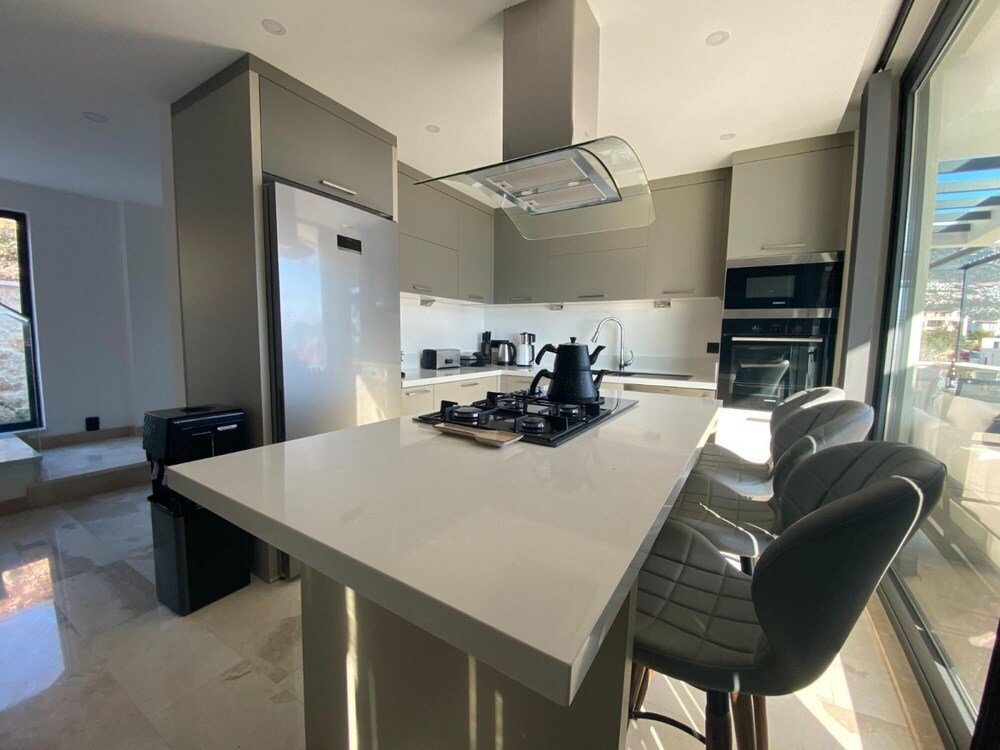 Калкан: Spacious Villa With Sea View and Pool in Kalkan