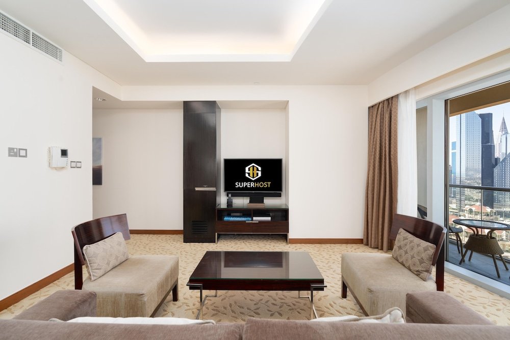 Дубай: SuperHost - Spectacular City View Apartment Near Burj Khalifa