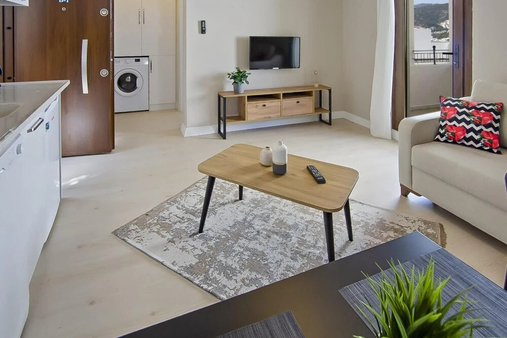 Бодрум: Central Flat With Shared Pool Near Beach in Bodrum