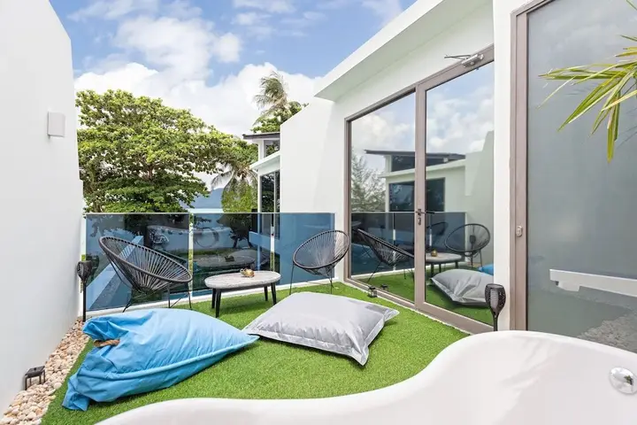 3br Luxury Beachfront Pool Villa — фото 1