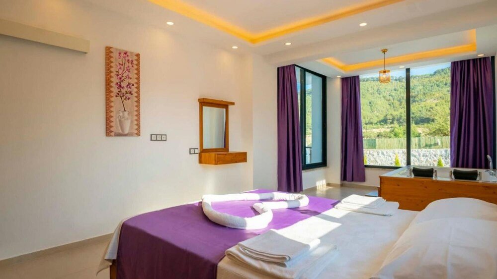 Сарыбелен: Great Villa With Private Pool And Jacuzzi In Kas