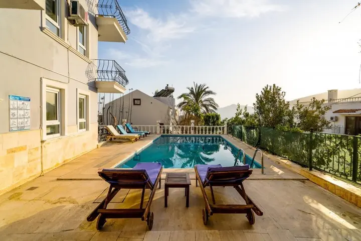 Калкан: Flat With Shared Pool and Shared Backyard in Kas