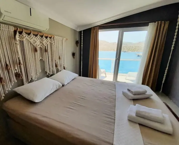 Мугла: Cozy Flat With Sea View Near Beach in Bozburun