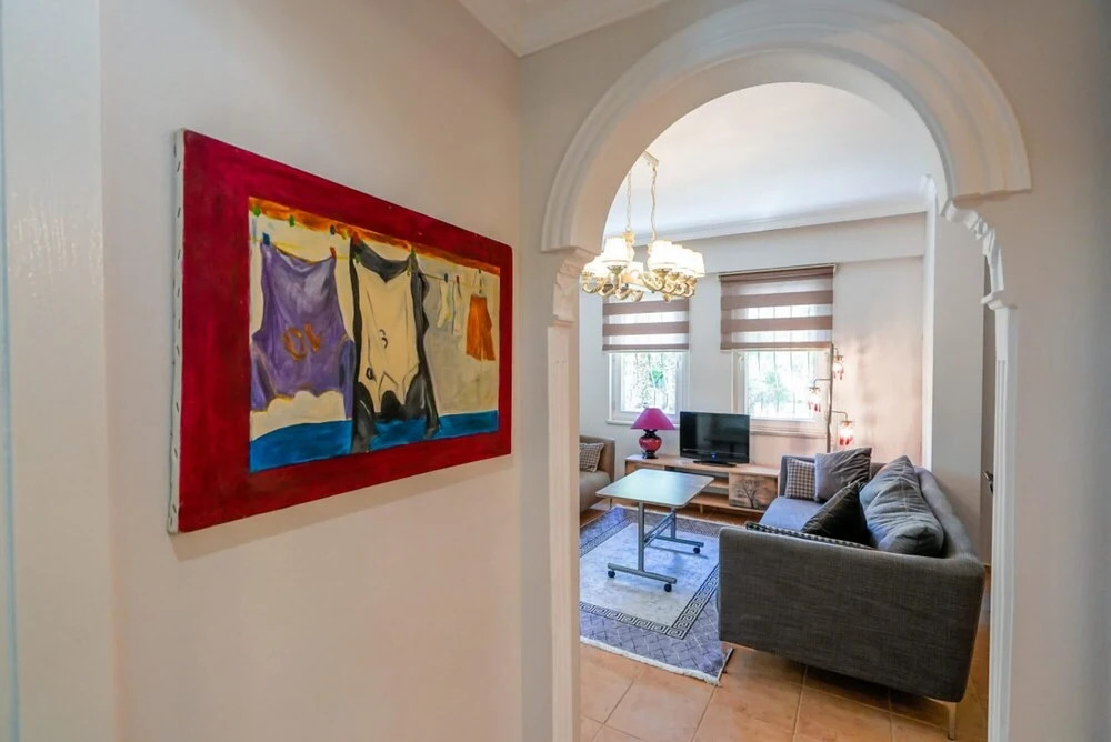 Чамьюва: Peaceful Flat with Shared Pool in Camyuva Kemer
