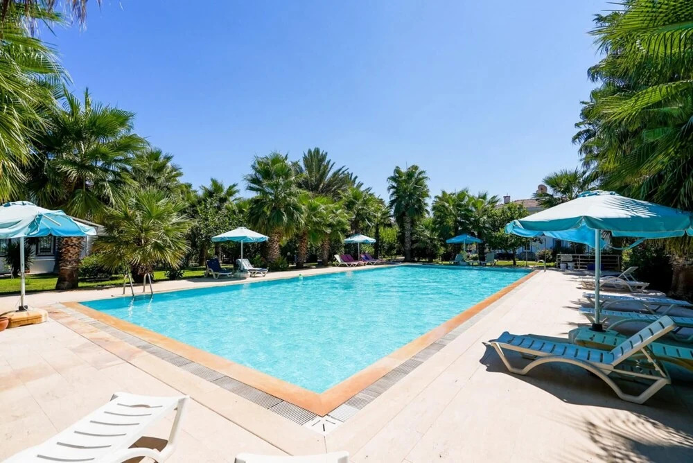 Чамьюва: Peaceful Flat with Shared Pool in Camyuva Kemer