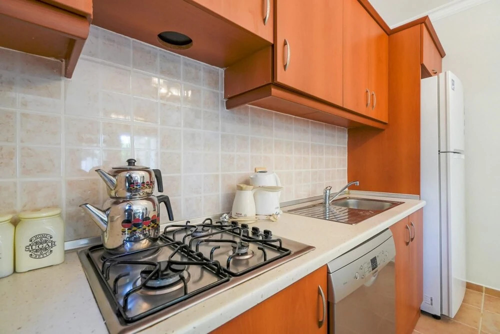 Чамьюва: Peaceful Flat with Shared Pool in Camyuva Kemer