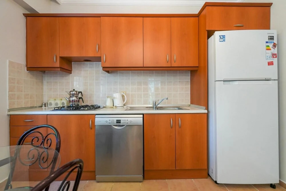 Чамьюва: Peaceful Flat with Shared Pool in Camyuva Kemer