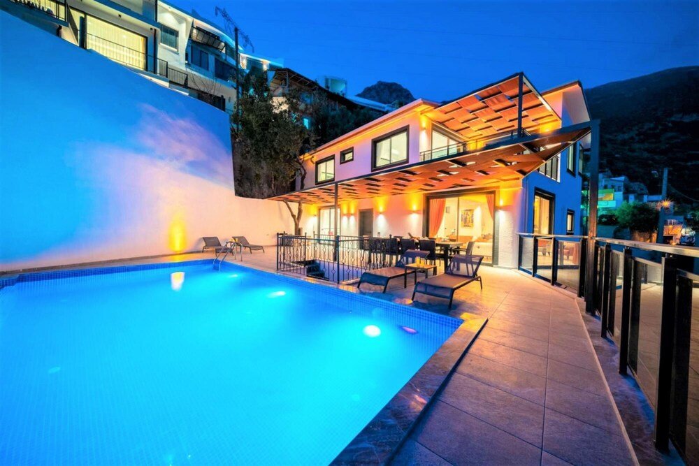 Калкан: Gorgeous Villa With Private Pool And Sauna In Kas