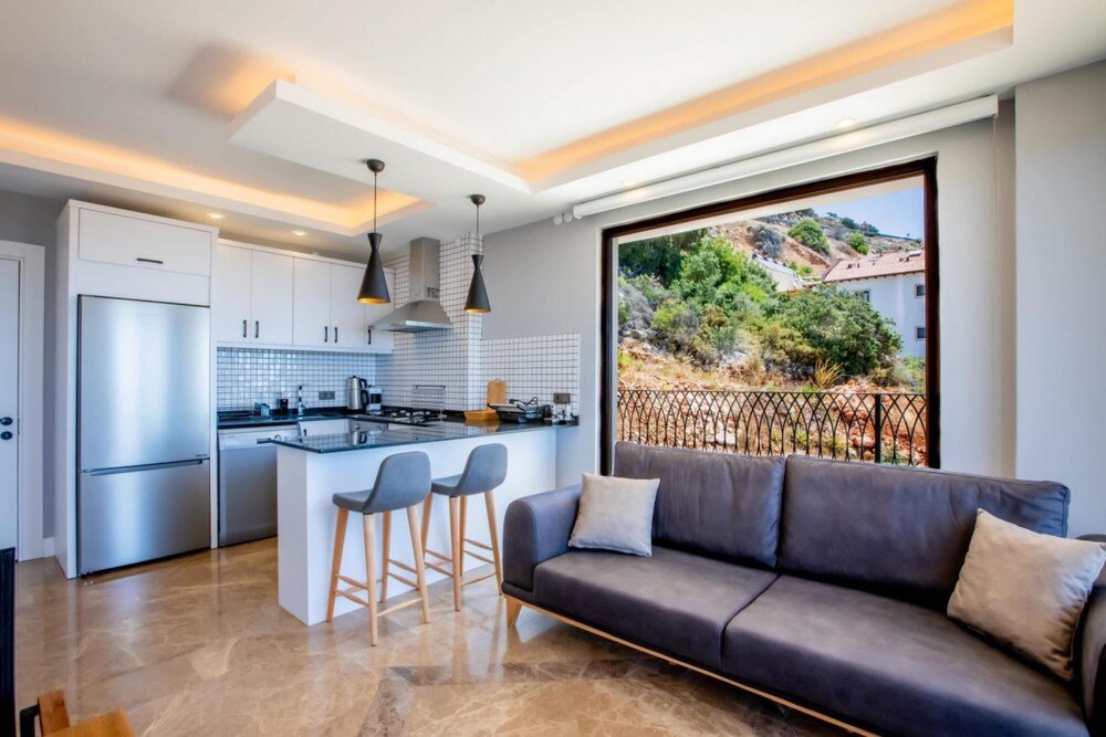 Каш: Luxury Flat W Jacuzzi And Amazing Sea View In Kas