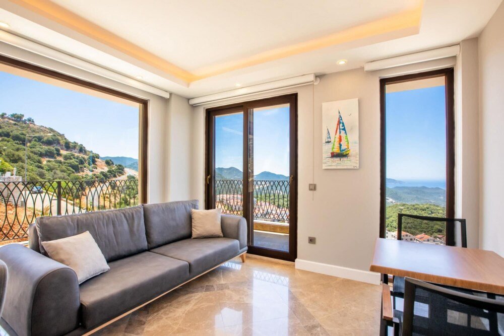 Каш: Luxury Flat W Jacuzzi And Amazing Sea View In Kas