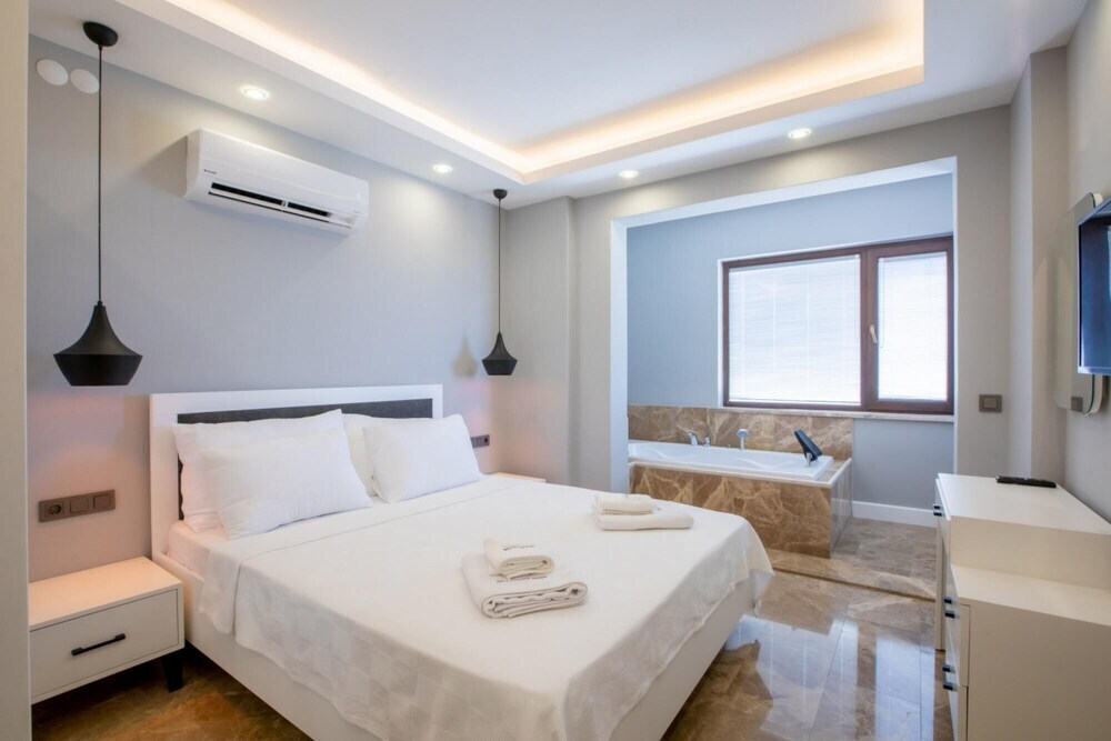 Каш: Luxury Flat W Jacuzzi And Amazing Sea View In Kas