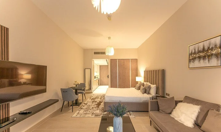 Дубай: Homesgetaway-Studio Apt in Liv Residence