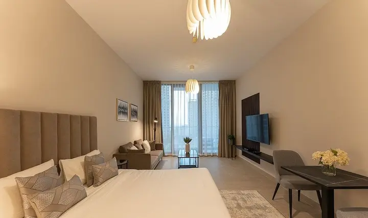 Дубай: Homesgetaway-Studio Apt in Liv Residence