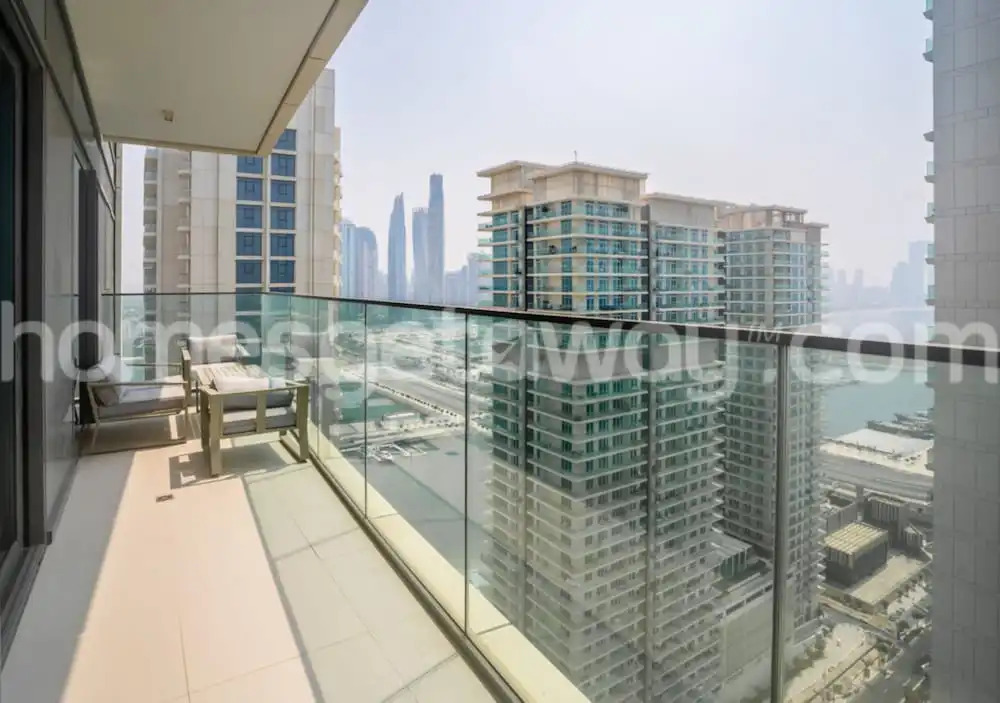 Дубай: Homesgetaway- 2BR in Beach Vista Tower 2