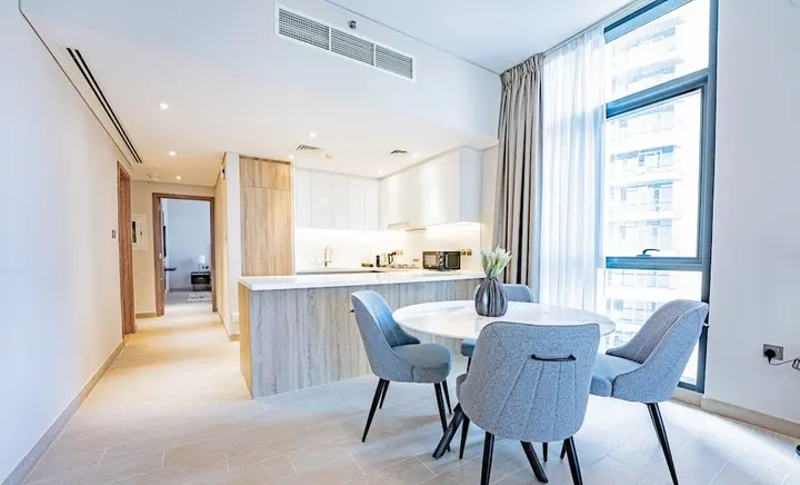 Дубай: Homesgetaway-1BR in Marina Liv Residence