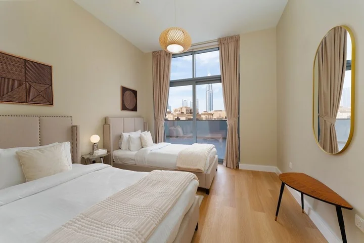 Дубай: Maison Privee - Classy Apt w/ Terrace & Direct Burj Khalifa Views