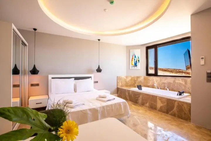 Luxury Flat With Jacuzzi in Kas Antalya — фото 6