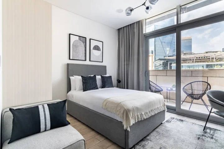 Дубай: Апартаменты Stunning DIFC Studio with Balcony | Gym, Pool
