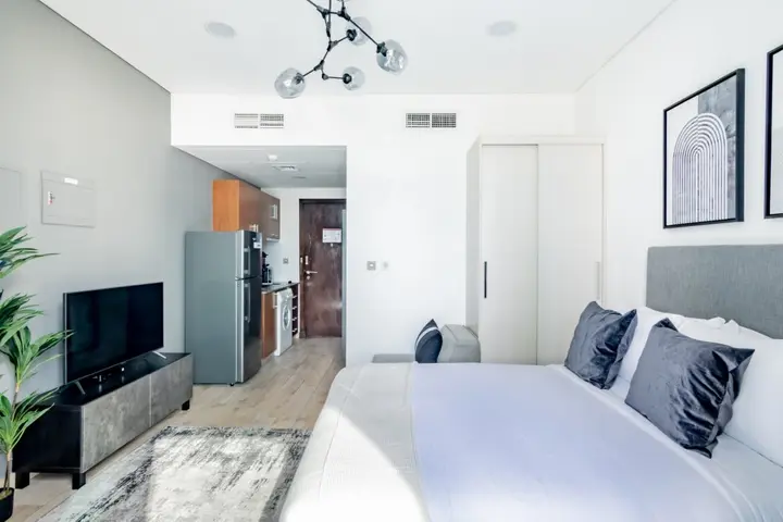 Дубай: Апартаменты Stunning DIFC Studio with Balcony | Gym, Pool