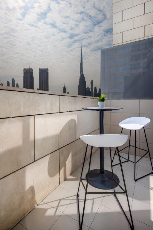 Дубай: Апартаменты Chic DIFC Studio | Burj Khalifa View | Pool, Gym