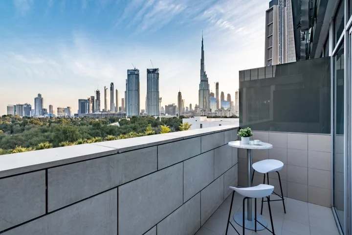 Дубай: Апартаменты Burj Khalifa View | Trendy DIFC Studio | Pool, Gym